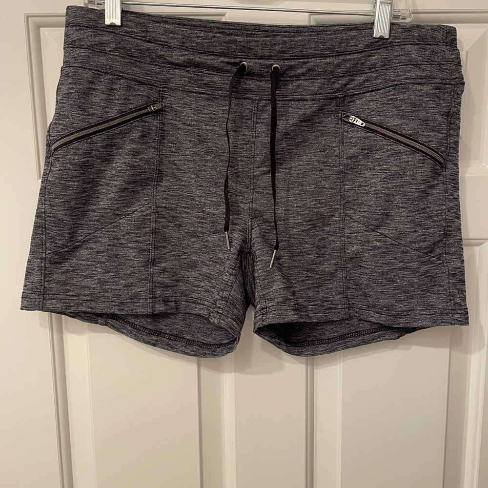 Athleta gray Space Dye shorts